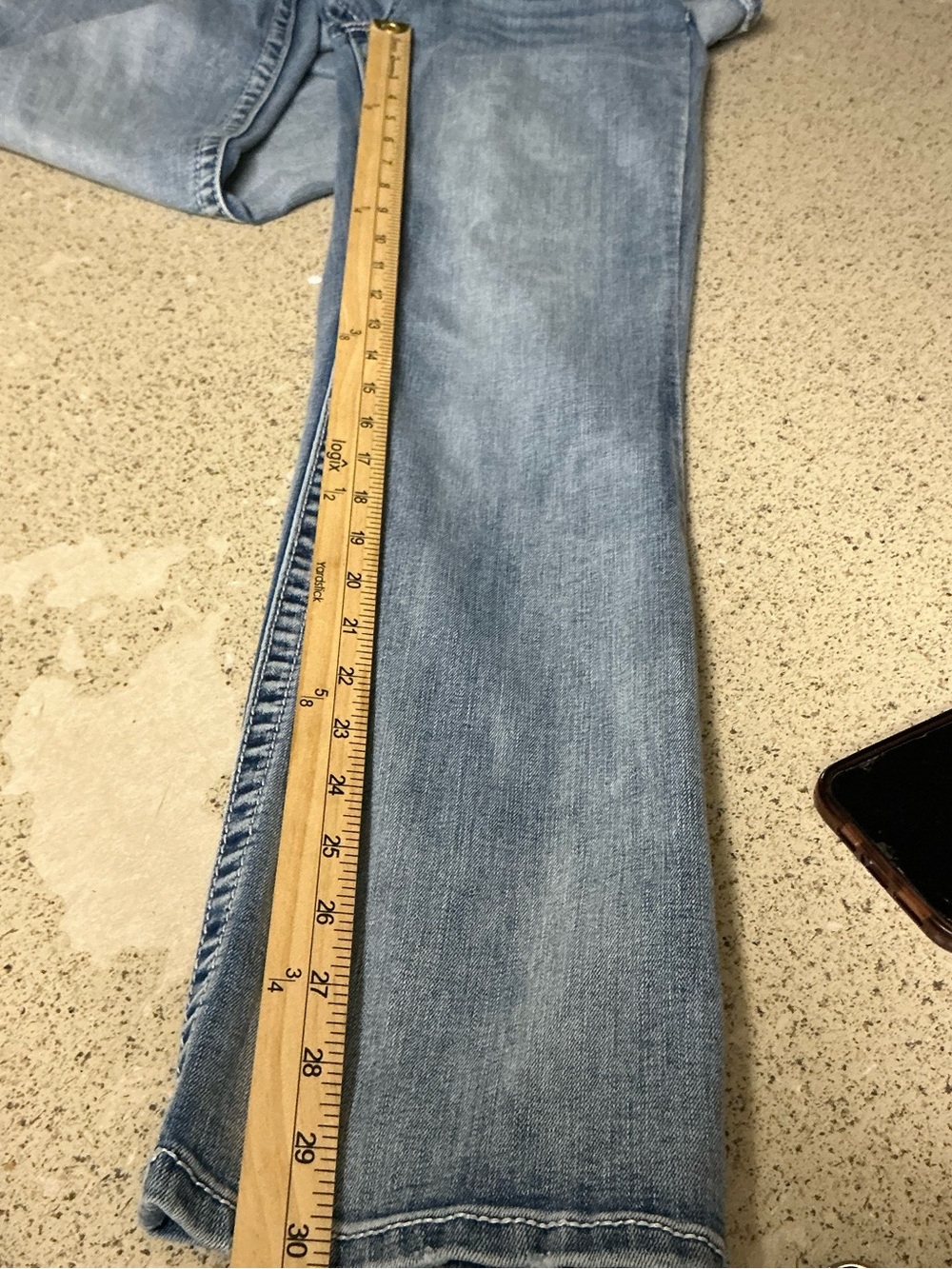 Telepatia Mid-Rise Bootcut Embellished Jeans Size 9/29 - Picture 10 of 13